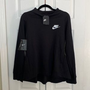 Womens Nike ruffleback sweatshirt XL NWT